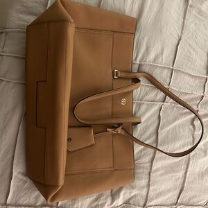 Tory Burch Brown Leather Tote
